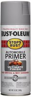 Rust-Oleum 2081830 Stops Rust Automotive Primer Spray Paint, 12 oz, Flat Light Gray