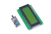 KNACRO IIC/I2C/TWI 2004 Serial Yellow Green Backlight LCD Module for Arduino UNO R3 MEGA2560 20 X 4, 2004