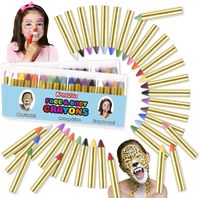 Kangaroo Face Paint Crayons 32 for Kids Face & Body Painting Makeup Crayons, Safe for Sensitive Skin (32 Count)