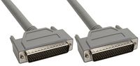 Amphenol CS-DSDHD78MM0-002.5 78-Pin HD78 Deluxe D-Sub Cable, Shielded, Male/Male, 2.5', Gray