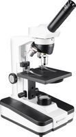 BARSKA 40X, 100X, 400X Monocular Compound Microscope, White