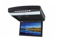 Tview T1023DVFD-BK 10.2-Inch Flip Down Screen Over-Head Video with Built-In DVD Player (Black)