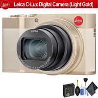 Leica C-Lux Digital Camera (Light Gold) 19126 - Starter Bundle