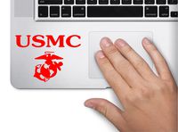 USMC Symbol United States Marine Corps Armed Force Decal Funny Laptop Skin Macbook Trackpad Keypad Sticker Window
