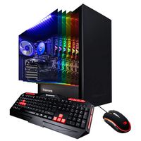 iBUYPOWER Enthusiast Gaming PC Computer Desktop ARCB 108A (AMD Ryzen 3 3200G 3.6GHz, NVIDIA Geforce GT 710 1GB, 8GB DDR4, 1TB HDD, WiFi & Windows 10) Black