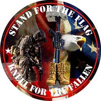 Decalrus -Kneel, Kneel for The Fallen, Stand for The Flag Vinyl Decal Skin Skins Sticker for Cars, Travel Trailers, Boats, Motor Homes, Trucks, Laptop, Motorcycles & Luggage - sticker-17