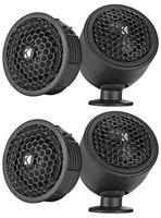 (4) KICKER 46KST2004 3/4" 0.75" 125 Watt Car Audio Tweeters 4-Ohm KST200