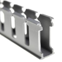 Panduit E.5X1.25LG6 Panduct .5-Inch Grey Type E Slotted Wall Wiring Duct (6-Feet)