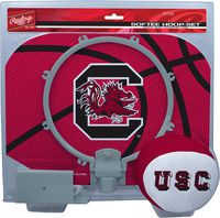 NCAA South Carolina Fighting Gamecocks Kids Slam Dunk Hoop Set, Red, Small