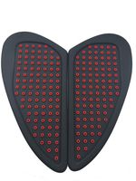 Universal 3D Red Dots Gas Fuel Tank Traction Pad Anti Side Slip Protector For CBR ZX6R 9R 10R GSXR YZF R1 R6 All Series
