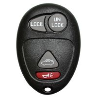QualityKeylessPlus 4 Button Car Replacement Remote For FCC ID: L2C0007T Key Fob FREE KEYTAG