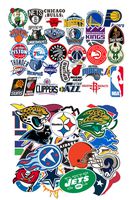 Ratgoo Waterproof Graffiti Stickers of 31 Pcs NBA Basketball Team Logo 32 Pcs NFL Football Teams Logo for Kids Children and Adult for Laptop Water Bottle Car Bumper Motorcycle Helmet Luggage Case Guit