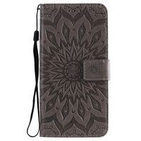 NEXCURIO Wallet Case for Huawei Mate 30 with Card Holder Side Pocket Kickstand, Shockproof Leather Flip Cover Case for Huawei Mate30 - NEKTU020531 Grey