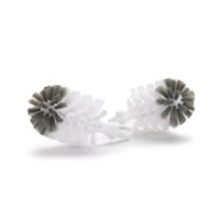 Munchkin 2 Piece Shine Stainless Steel Bottle Brush Refills