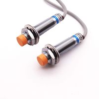 M12 Proximity Sensor, SellyOak Inductive Proximity Sensor Switch, LJ12A3-4-Z/BX, 4mm Sensing, NPN NO(Normally Open) DC6-36V, Special for MCU, 3D Printers (2Pcs Packed)