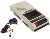 Califone CAS1500 Cassette Player/Recorder, Built-in Microphone, AC/DC Power, 1/4" Headphone Jack