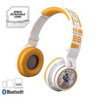 Star Wars Bluetooth Headphones for Kids Wireless Rechargeable Kid Friendly Sound (Star Wars)