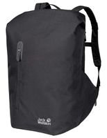 Jack Wolfskin Coogee 28L Minimalistic Backpack with 15" Laptop and 10" Tablet Pouch, Black