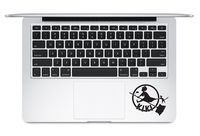 Kiki's Logo Kiki's Delivery Service Studio Ghibli Hayao Miyazaki Apple Macbook Laptop Trackpad Keyboard Vinyl Sticker Decal