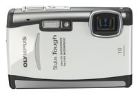 Olympus Stylus 6000 10MP Digital Camera with 3.6x Wide Angle Optical Dual Image Stabilized Zoom and 2.7-inch LCD (White)
