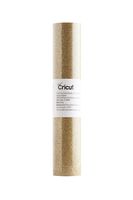 Cricut Glitter Iron On Vinyl Sheets, 12" x 19", DIY Supplies, HTV Rolls - Gold