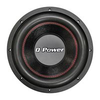 Qpower QPF12D 12 Woofer deluxe series DVC basket 70oz. magnet 1700 watts by Q Power