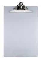 Saunders 22517 Recycled Aluminum Clipboard - Silver, Letter Size, 8.5 in. x 12 in. Document Holder with High Capacity Clip