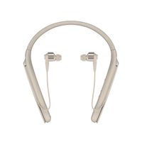 Sony Premium Noise Cancelling Wireless Behind-Neck in Ear Headphones - Gold (WI1000X/N)