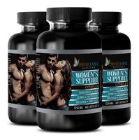 Women Menopause multivitamin - Women's Support Complex - Pure and Potent Ingredients - Female Sexuality - 3 Bottles (180 Capsules)