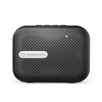 MuveAcoustics Box Wireless Bluetooth Speaker with High Audio Sound & Boosted Bass, Hands Free with Built-in Microphone - Lightweight Portable Speaker & Stereo, Black