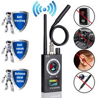 Anti Spy Camera Detector, RF Signal Bug Detector, AHNR Wireless Signal Pinhole Laser Lens GSM Detector Ultra-high Sensitivity Full-Range Tracker Finder