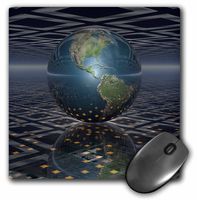 3dRose LLC 8 x 8 x 0.25 Inches Mouse Pad, Computer Board (mp_20511_1)