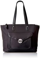 Fairfax Laptop Tote Black Shoulder Bag Bag, Black, One Size