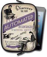 AngelStar 13741 Vintage Artwork Small Tablet Ipad Case, Mini