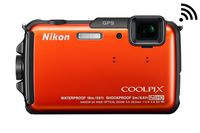 Nikon COOLPIX AW110 Wi-Fi and Waterproof Digital Camera with GPS (Orange) (OLD MODEL)