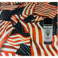 Hydrographics Film Water Transfer Printing Film Hydro Dipping Dip Film Hydrographic Film American Pride Flag Dip Kit 6oz Activator & Linear Meter Hydro Film