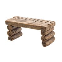 Darice Simple Resin Log-Like Fairy Garden Table