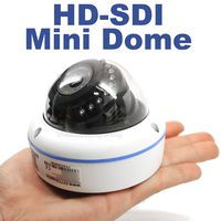 USG Business Grade HD-SDI Dome Security Camera : 2MP 1080P@30FPS, 720P@60FPS, 3.6mm Fixed Wide Angle Lens, Weatherproof, Vandal-Proof, IR LEDs : Premium 1/2.8" PANASONIC 34227 Light Sensor
