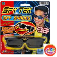 JA-RU Rearview Spy Glasses (1 Unit) Spy Gear with Rearview Mirror Sunglasses Spy Gadgets for Kids and Adults Reflective Shades Gear Gadget Party Favors Pack. Plus 1 Ball | Item #1498-1A