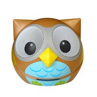 Zoo-Tunes Portable Mini Character Speakers for MP3 Players, Tablets, Laptops etc. (Owl)