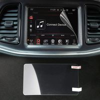 Voodonala for Challenger 2015-2019 Screen Protector Film Media Center Navigation Touch for Dodge Challenger (8.4-Inch)