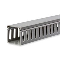 StarTech.com Server Rack Cable Management - 2x2in - Open Slot Network & Data Cable Raceway - Finger Duct Cable Management w/ Cover (AD2X2)