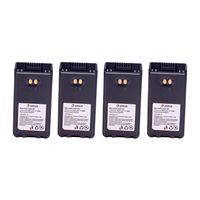 4 Pack Bommeow BICL0280-2400-D Replacement Battery for ICOM TRANSCEIVERS IC-F1000 IC-F1000S TC-F2000 IC-F2000S