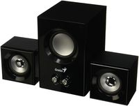 Genius Speaker 31731066101 SW-2.1 375 Subwoofer 2xSatellites 12W Wood/Black Retail