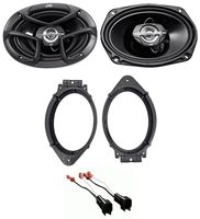 JVC 6x9 Front Speaker Replacement Kit for 14-17 Chevrolet Chevy Silverado 1500