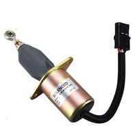 MaySpare Fuel Shut Off Solenoid 3935649 SA-4764-12 Fit 5.9L 8.3L Cummins Dodge RAM Diesel Engine 4B 6B 6C Motorhomes Ford Freightliner 12VDC