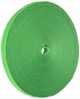 iMBAPrice Green Cable Fastening Tape - 0.75 inch Single Wrap Hook & Loop (75 feet) 25 Yards Long