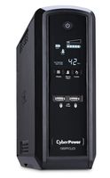 CyberPower CP1350PFCLCD PFC Sinewave UPS System, 1350VA/810W, 10 Outlets, AVR, Mini-Tower