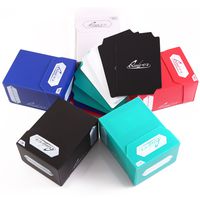 Quiver Time MTG/Pokemon/YuGiOh Standard Size Cards Deck Blocks with Double Dividers - Set of 5 Boxes - White, Black, Blue, Red & Green