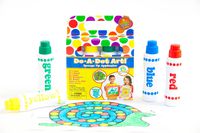 Do A Dot Art Rainbow 4 Pack Washable Dot Markers, The Original Dot Marker
